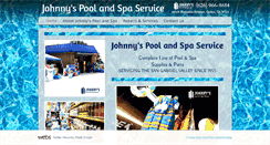 Desktop Screenshot of johnnyspool.com